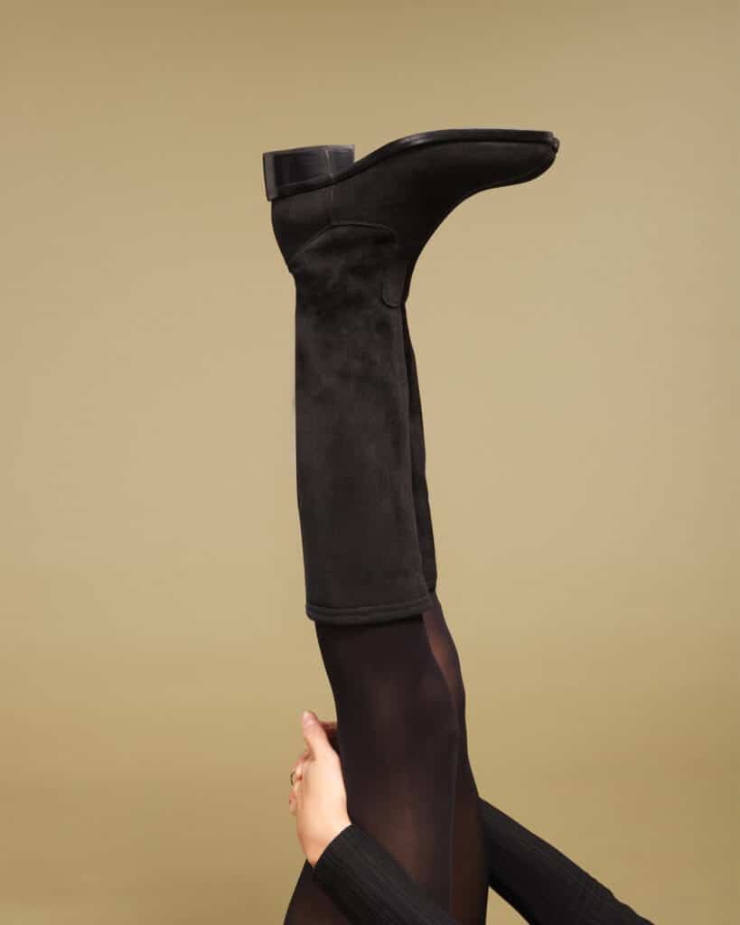 Botte daim noire