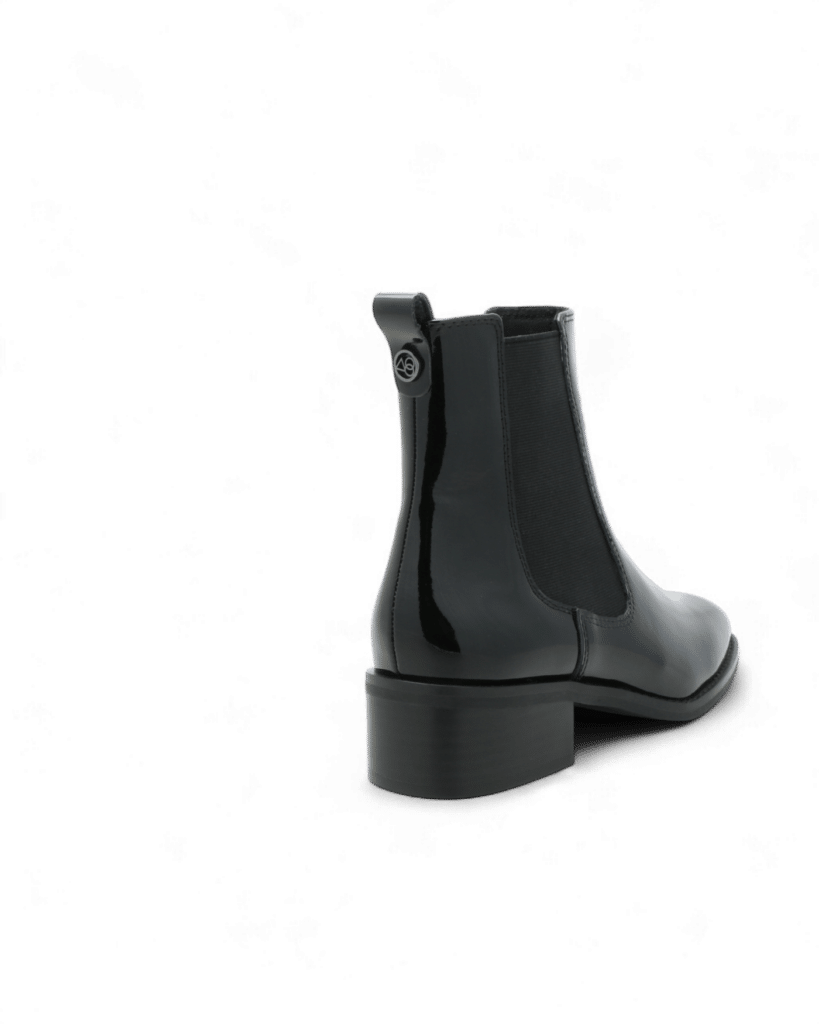 Bottines chelsea vernies