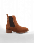 Bottines chelsea marron femme