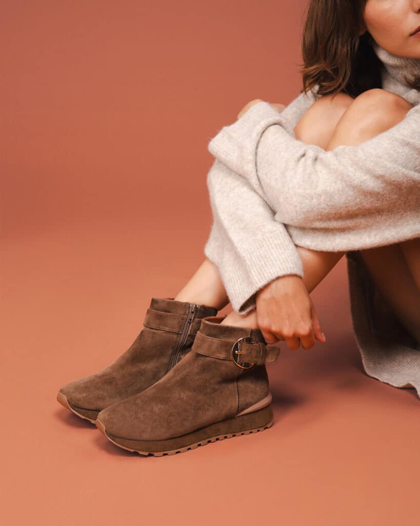 bottine sport portée