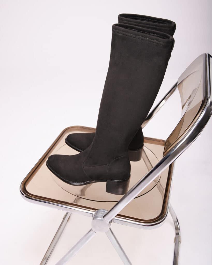 Bottes stretch noir Diana Adige