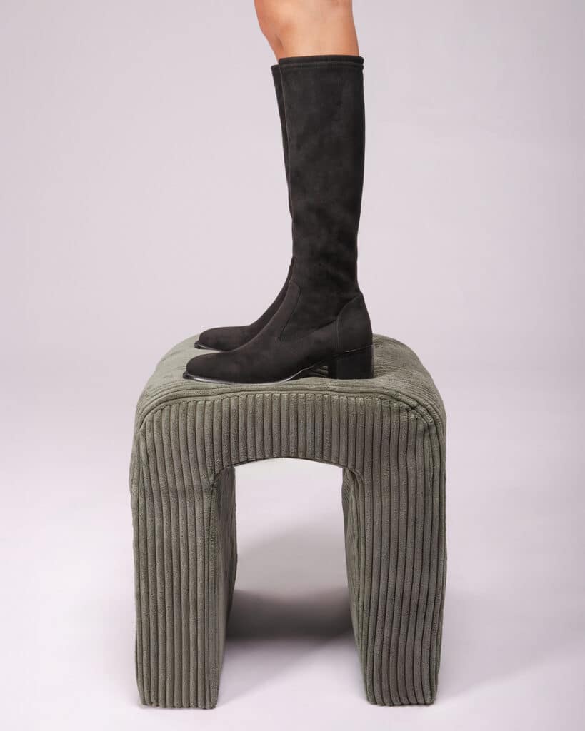 Bottes stretch noir Diana Adige