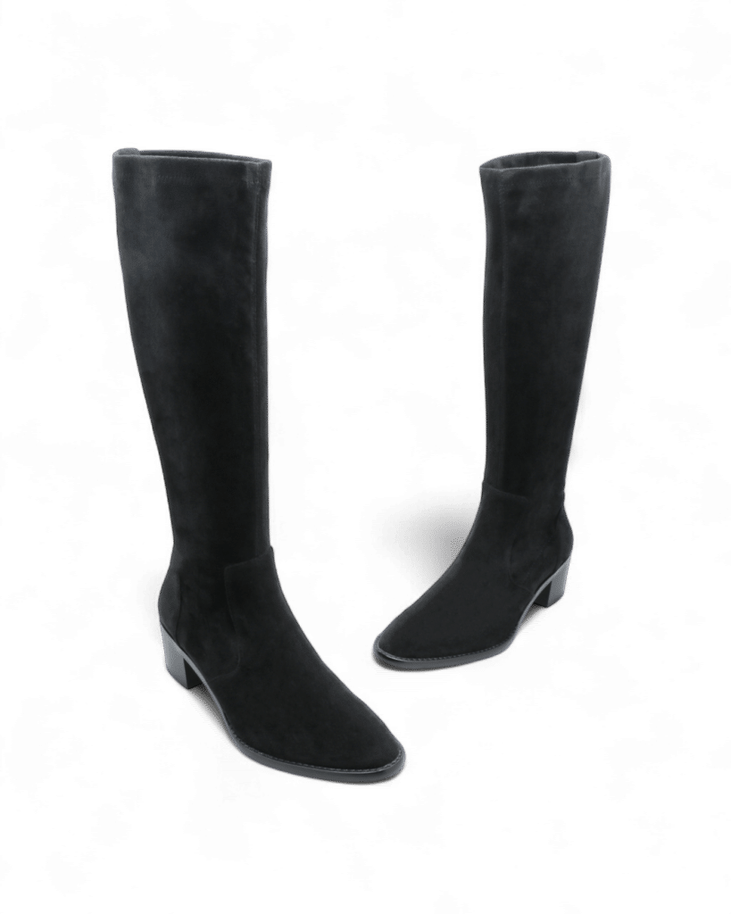 Bottes stretch noir