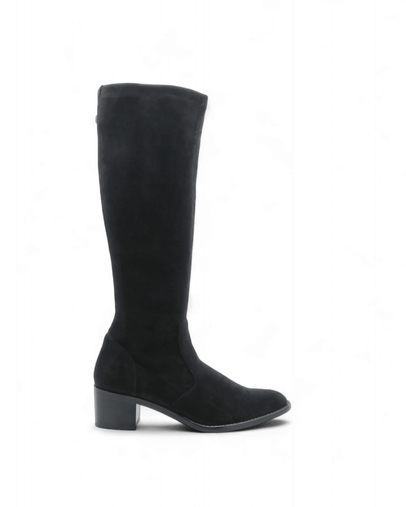 Bottes stretch noir