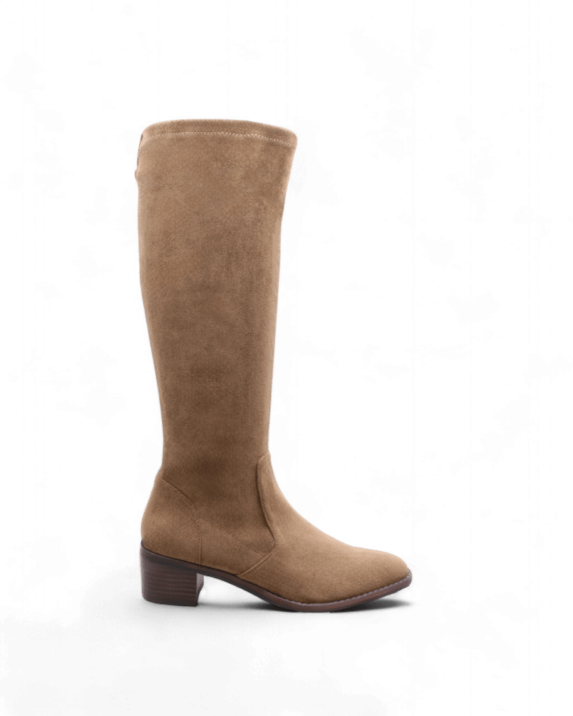 Bottes stretch femme​ noix