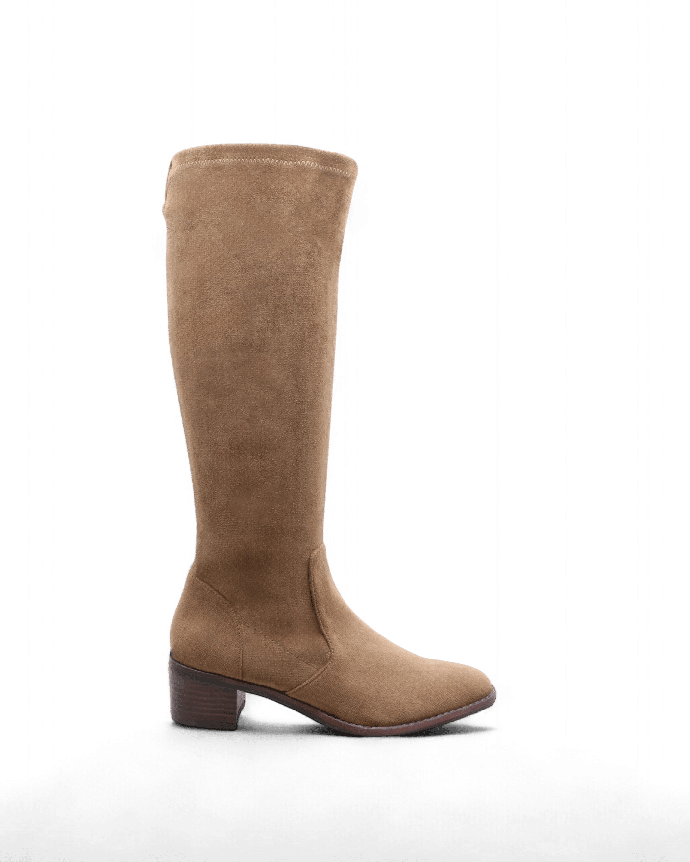 Bottes stretch femme noix​