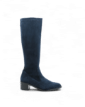 Bottes stretch bleu marine