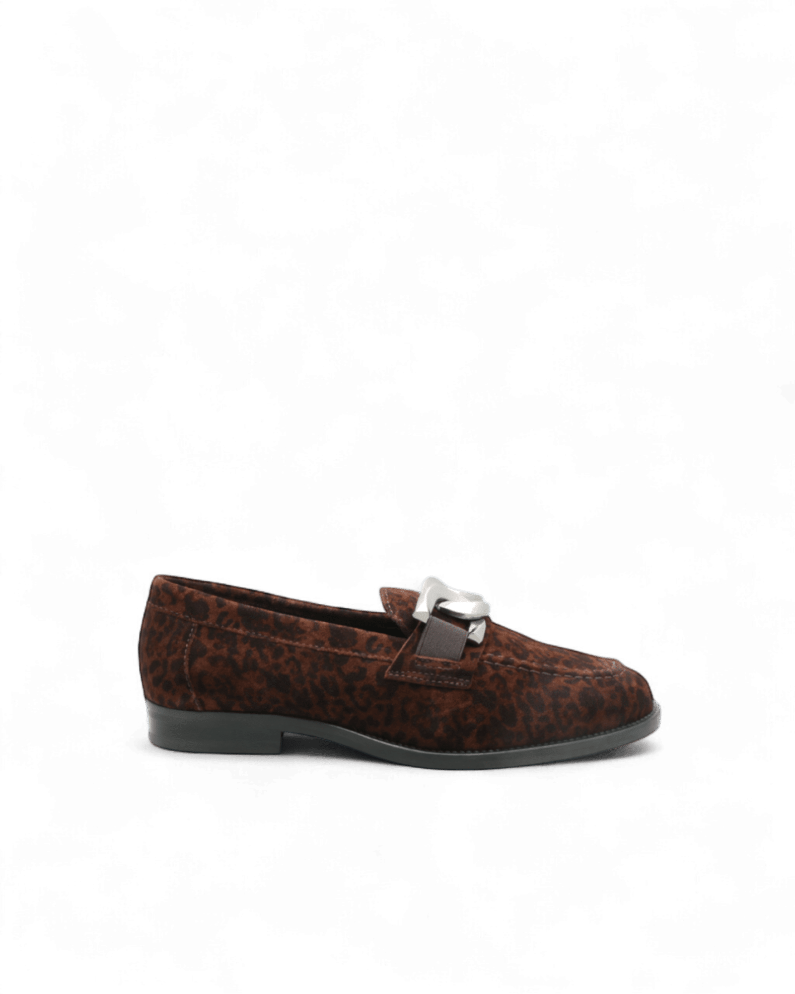 Mocassins léopard femme