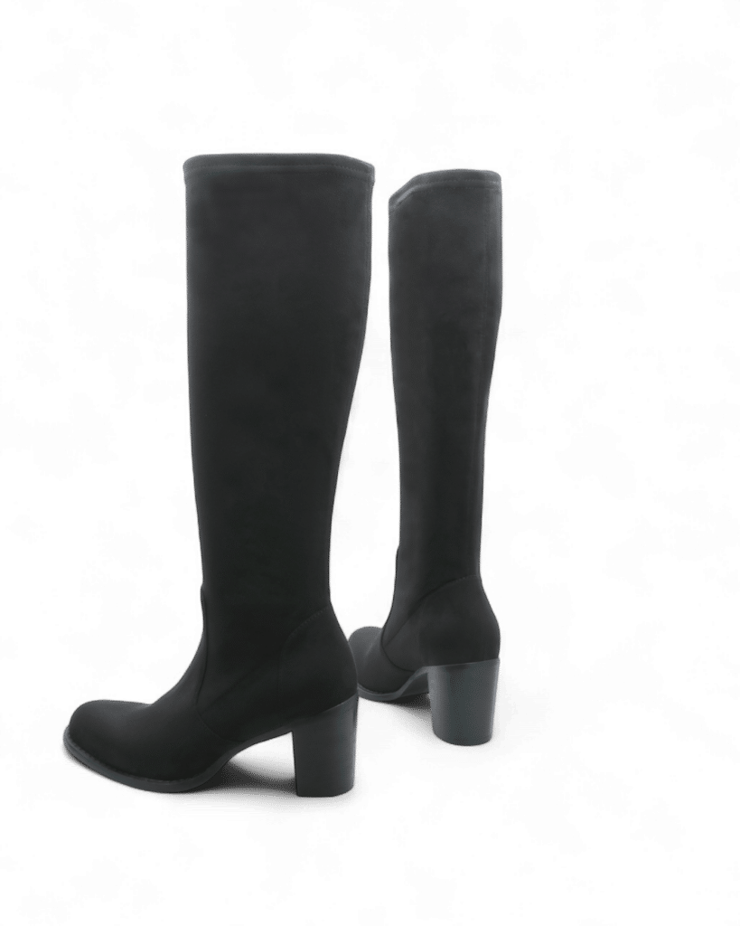 Bottes noires stretch