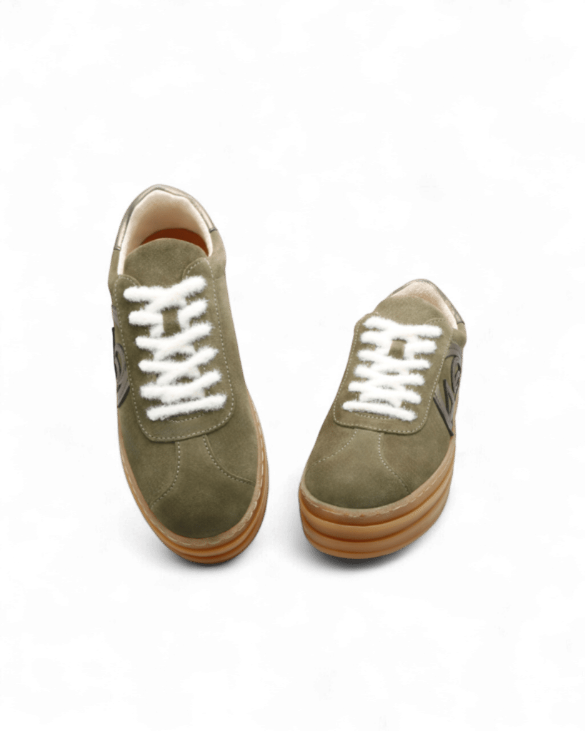 Basket kaki femme