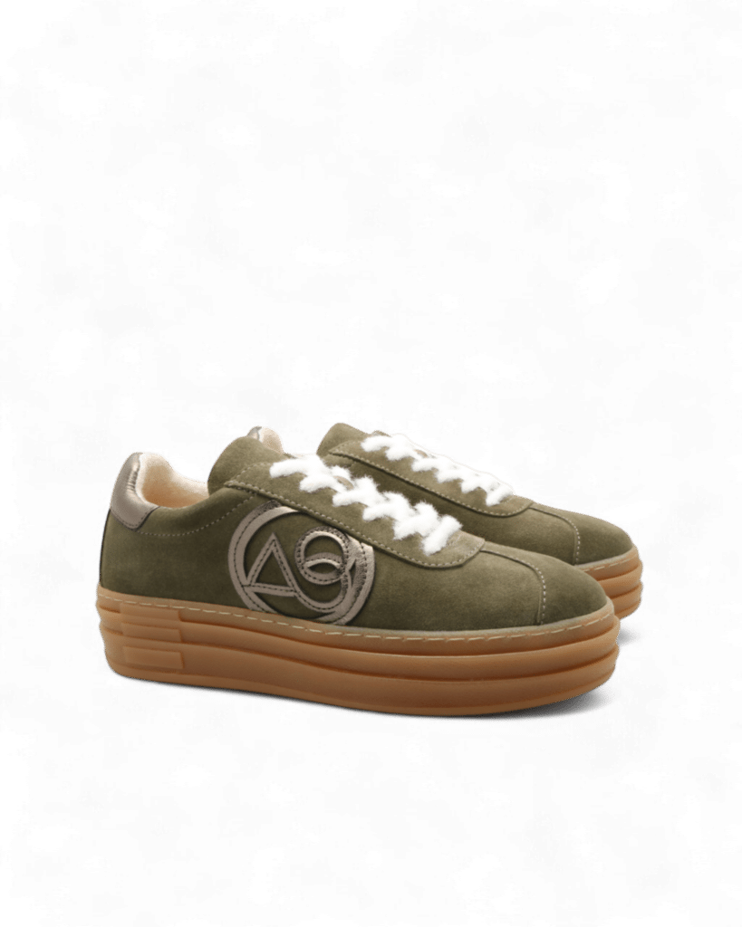 Basket kaki femme