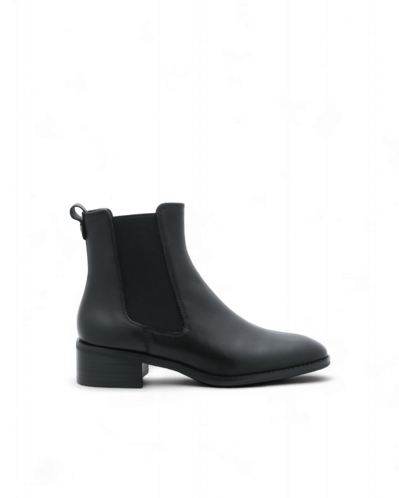 Bottine chelsea noire femme