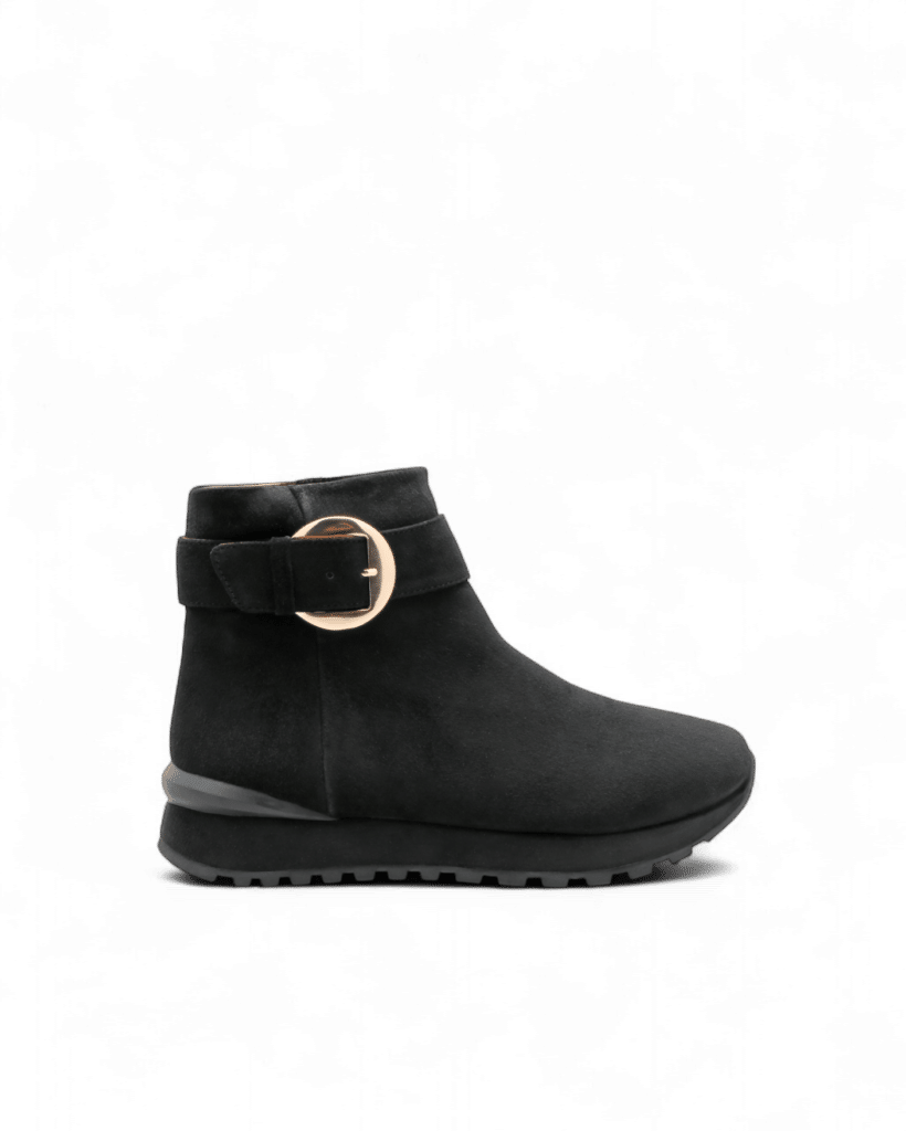 Bottines basket femme noires Yes adige