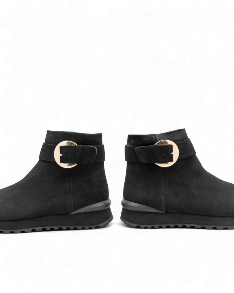 Bottines basket femme noires Yes adige