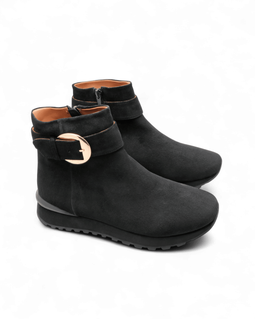 Bottines basket femme noires Yes adige