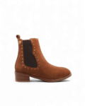 Bottines chelsea marron femme