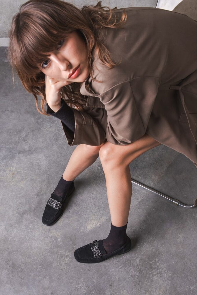 mocassins noirs jules