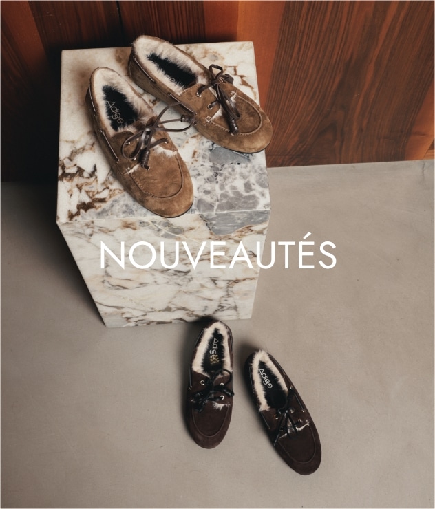 adige menu nouveauté mocassin fourrure Marcus