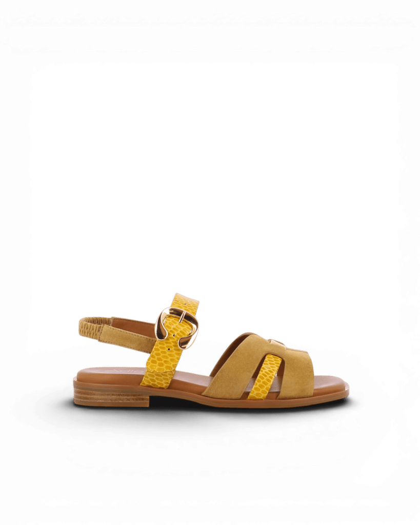 sandales jaunes