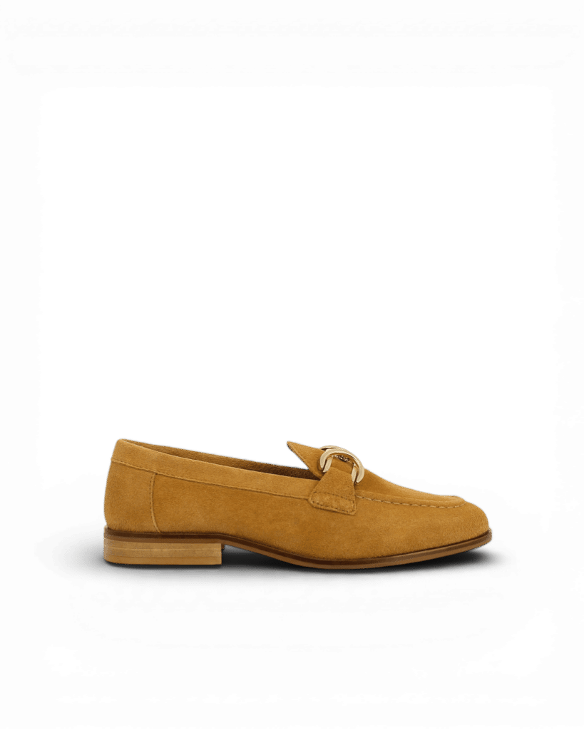 mocassin femme biscuit