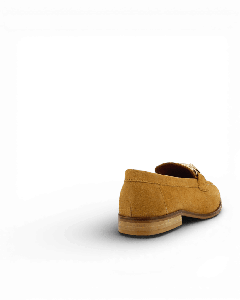 mocassin femme biscuit