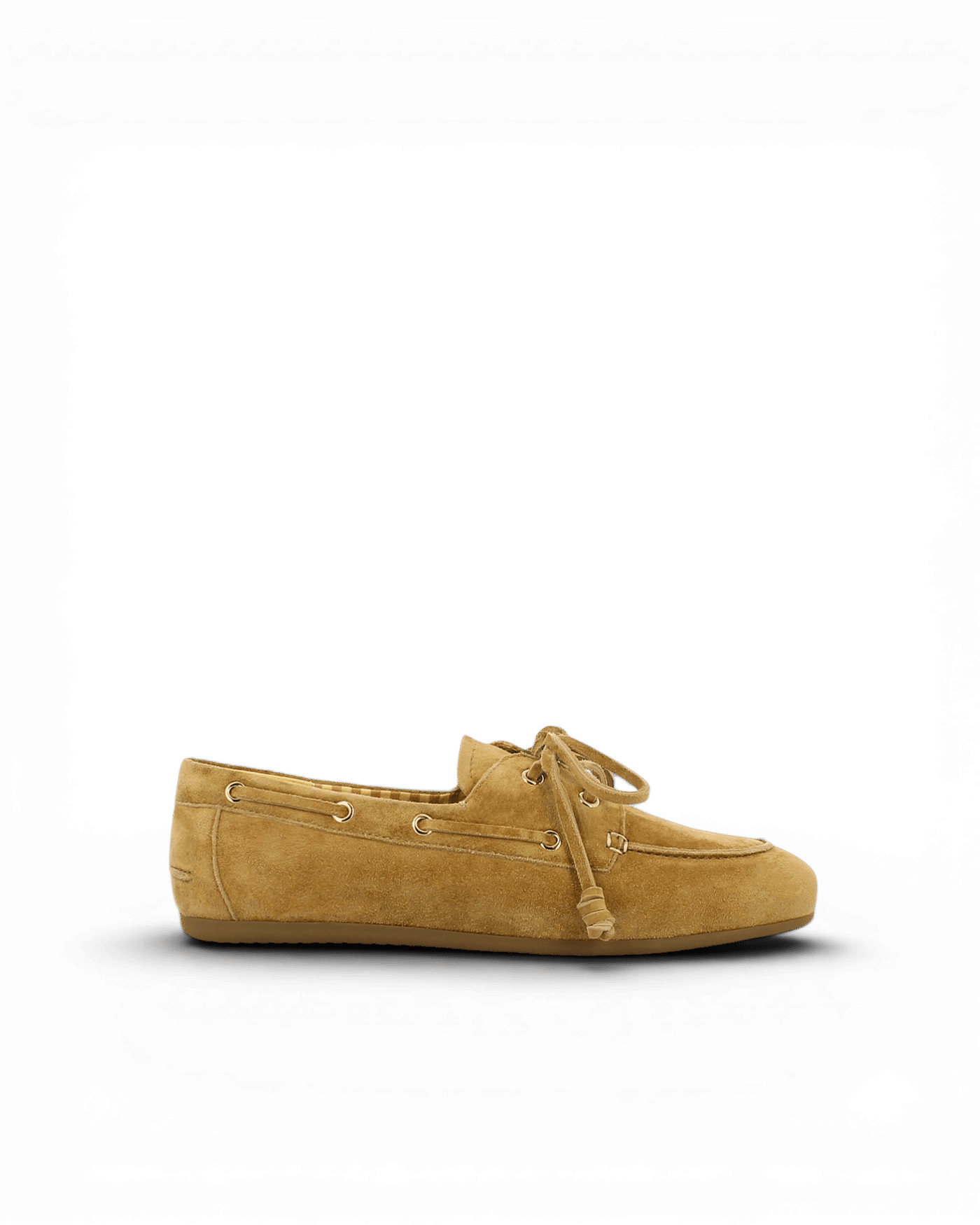 mocassin femme bateau camel