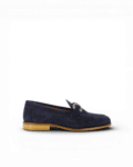 mocassin bleu marine femme