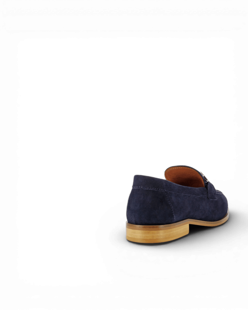 mocassin bleu marine femme