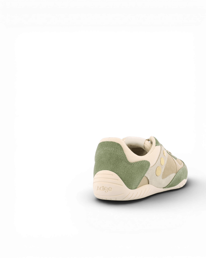 basket basse femme verte