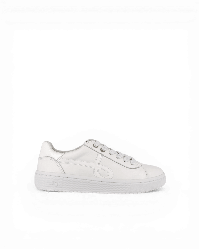 Basket blanche femme