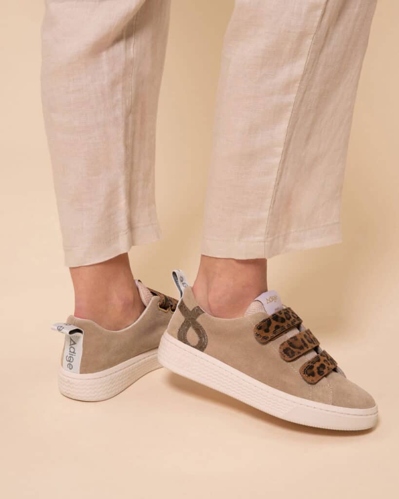 Basket léopard scratch