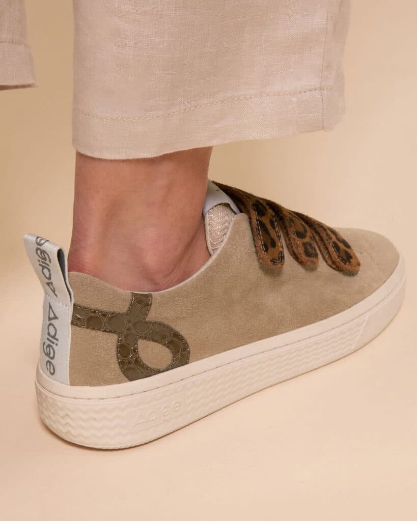 Basket léopard scratch