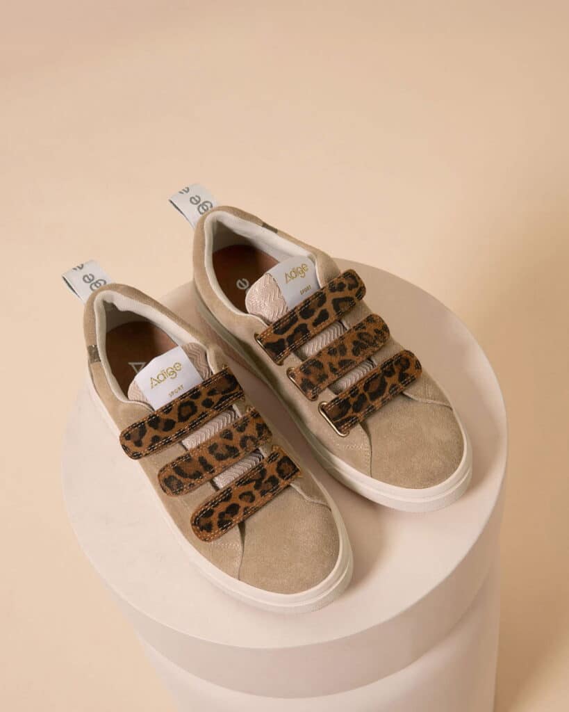 Basket léopard scratch