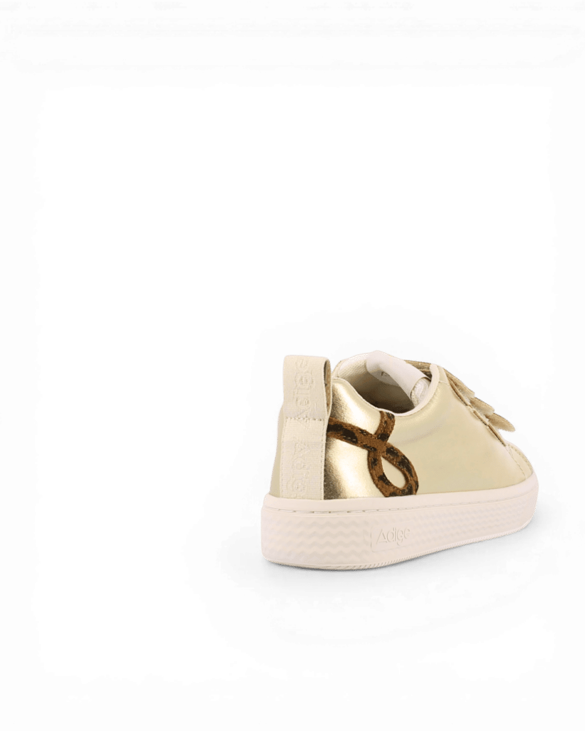 Basket a scratch femme dorée Alfa2