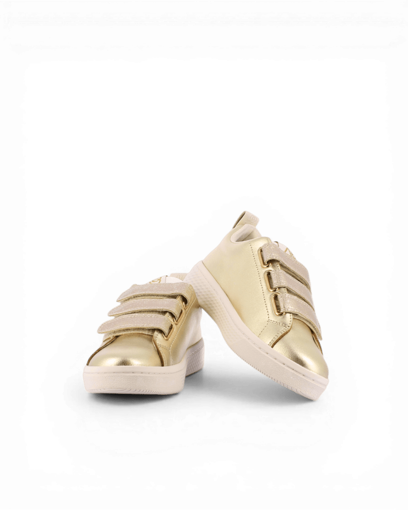 Basket a scratch femme dorée Alfa2