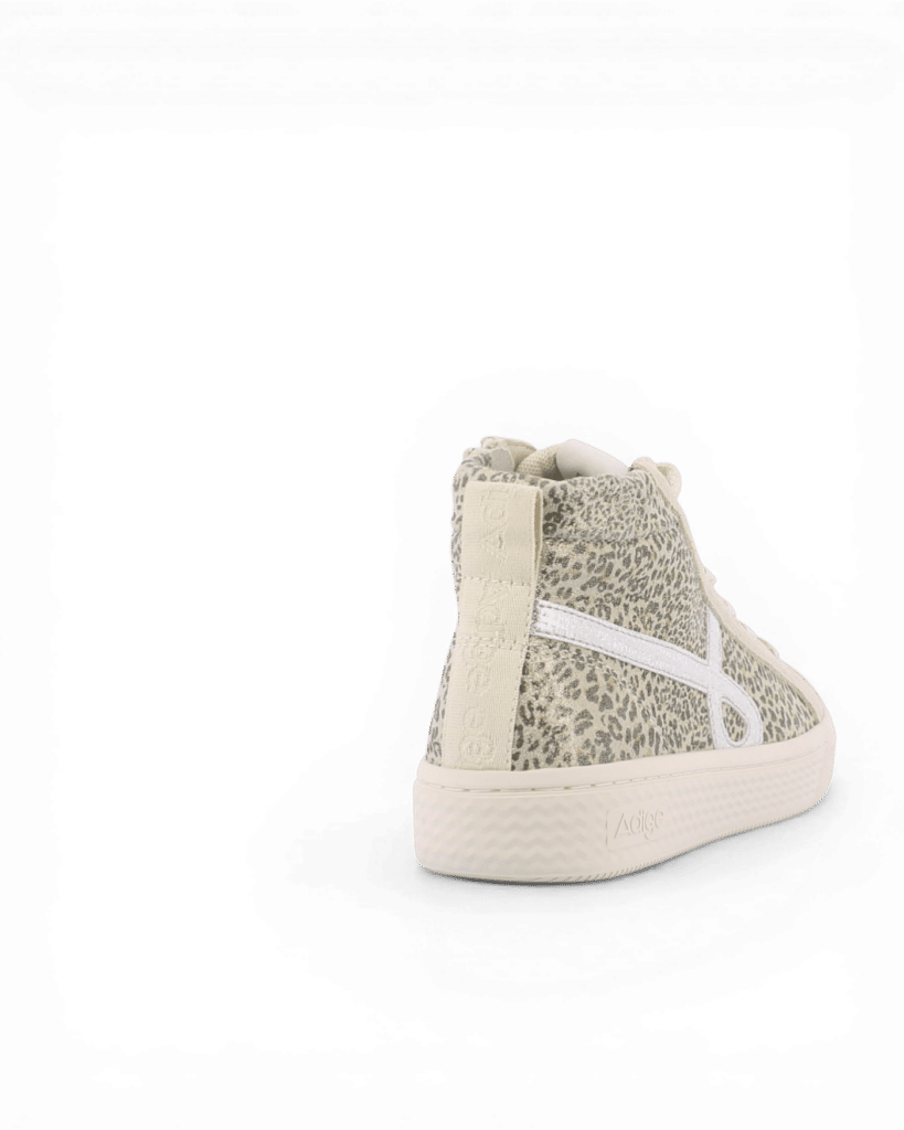 Basket montante femme léopard Alfa3