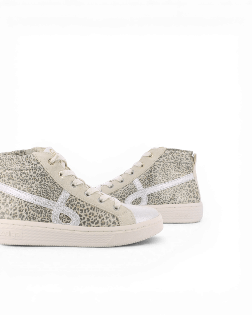 Basket montante femme léopard Alfa3