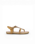 sandale entre doigt bronze