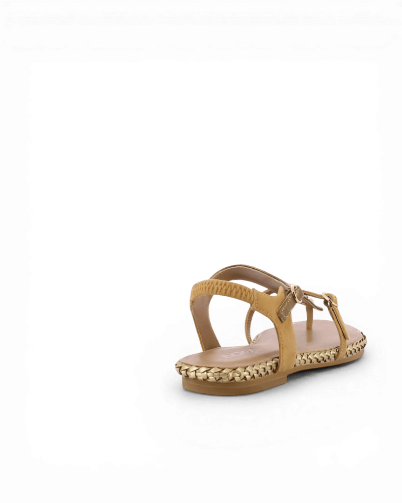 sandale entre doigt bronze