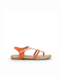 Sandale entre doigt femme corail Caly