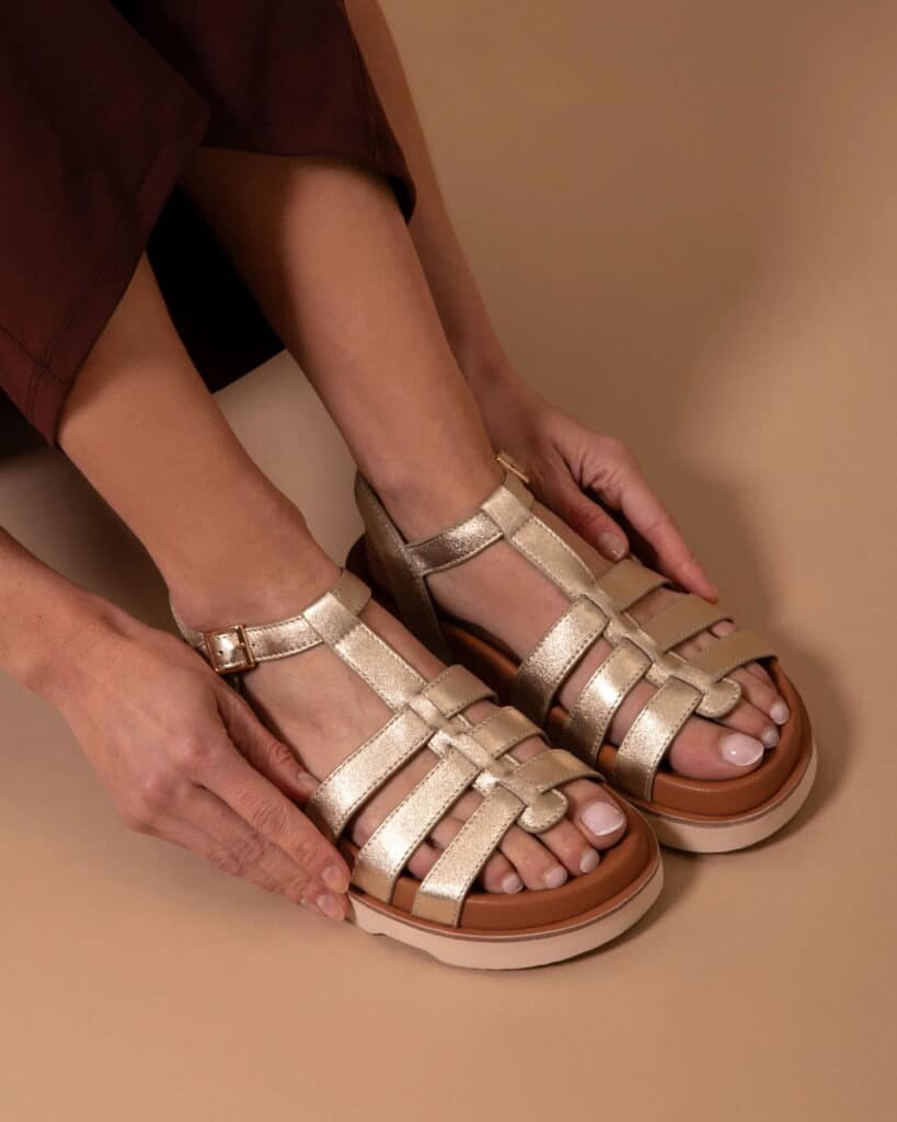 sandale plateforme femme