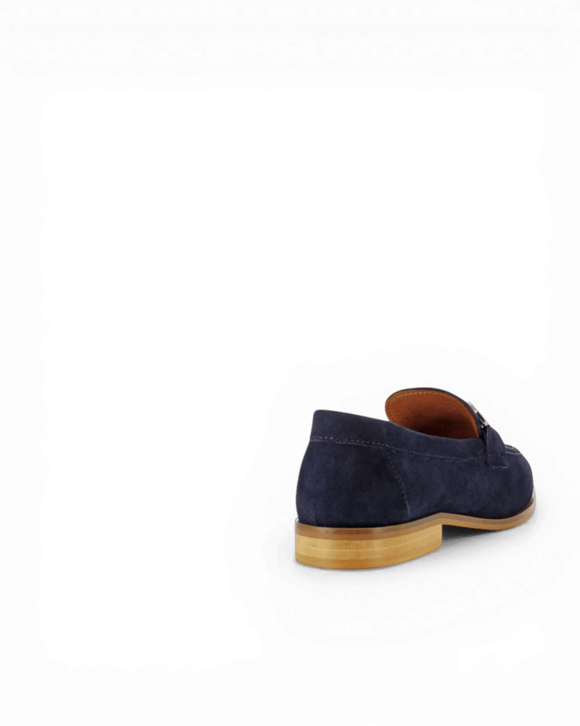 Mocassin bleu marine femme Eddy