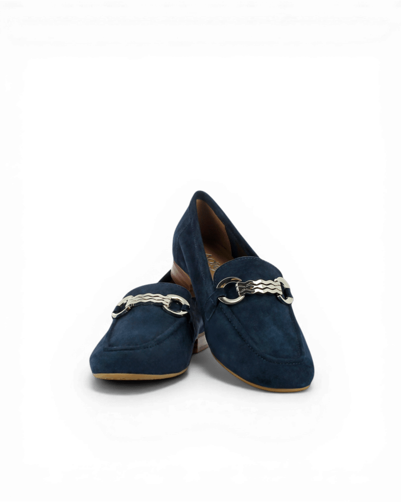 Mocassin marine femme KLO