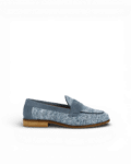 mocassin bleu