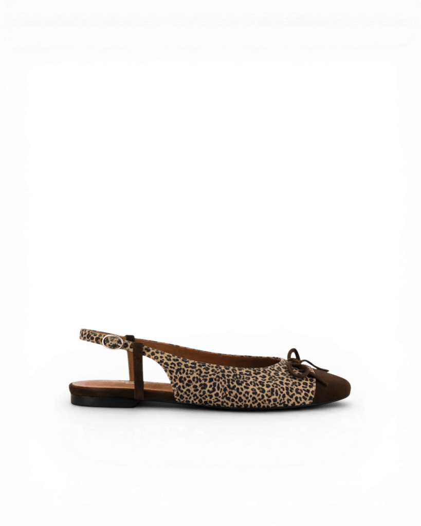 Ballerines léopard femme Helios