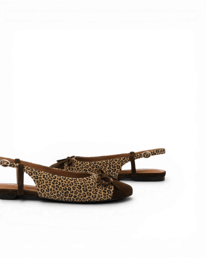 Ballerines léopard femme Helios