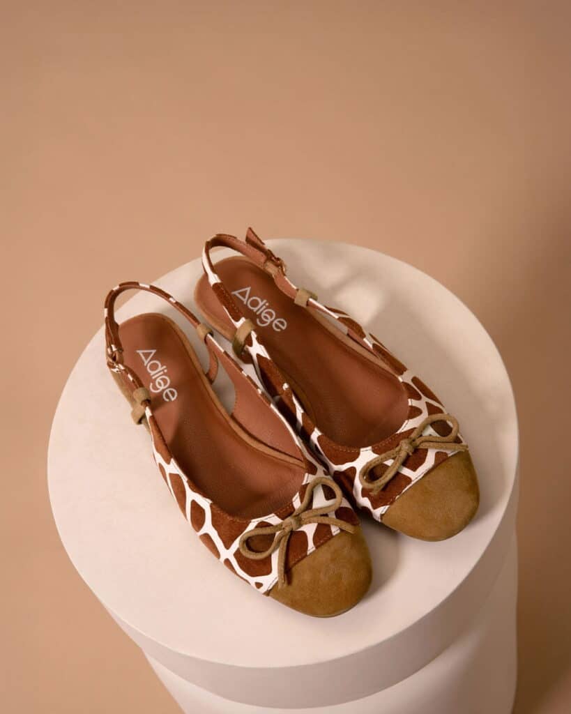 ballerine bride arrière