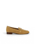 Mocassins femme beige