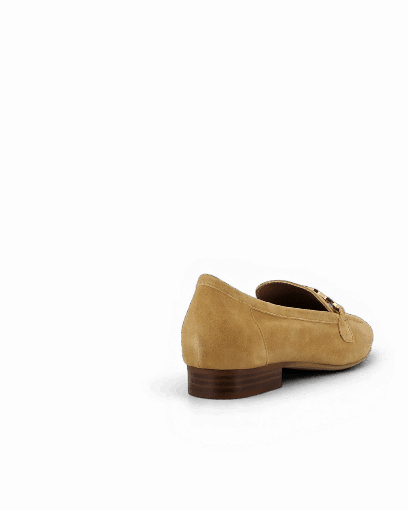 Mocassins femme beige