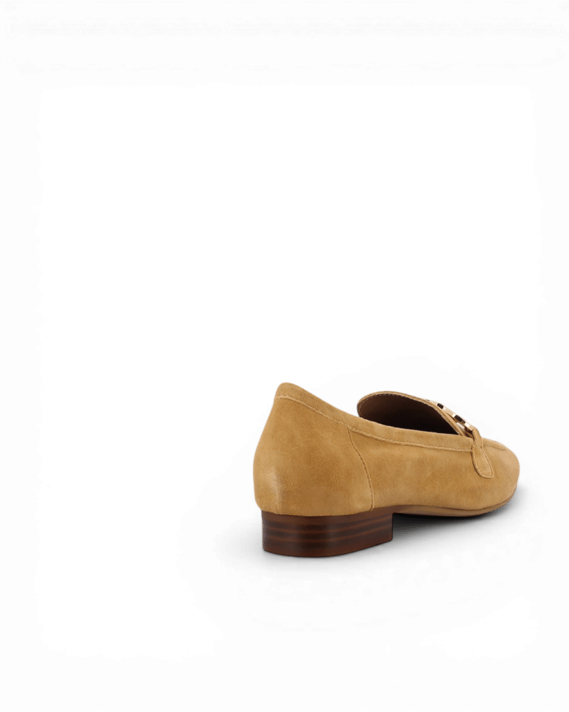 Mocassins femme camel Klo